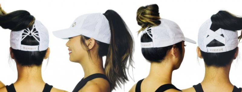 Vimhue’s popular golf hats for women feature several open options for ponytail or bun wearing. SUBMITTED PHOTOS